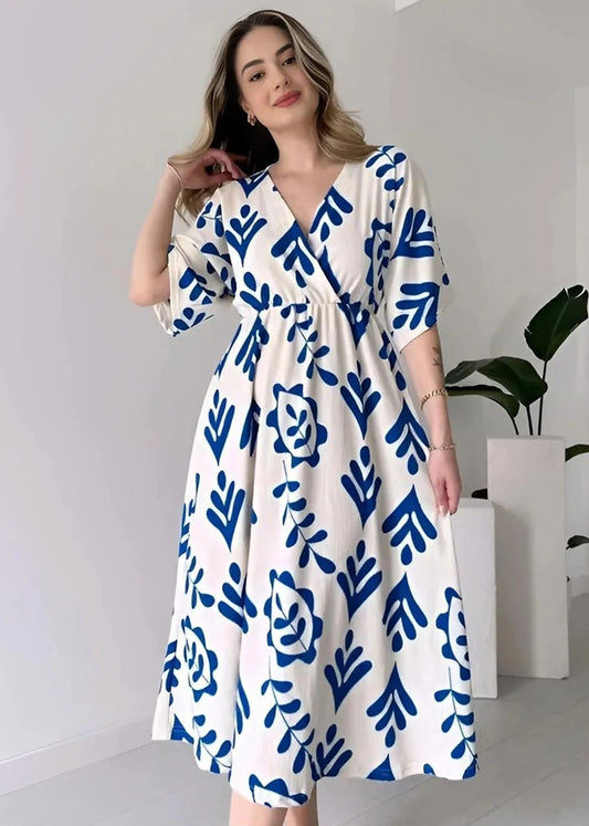 Bright Stone Cotton Dress