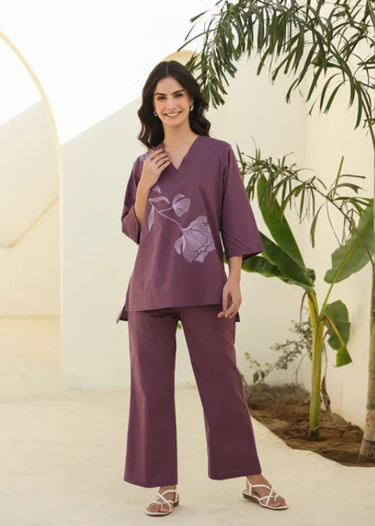 Petal Play Embroidered Co-ord Set