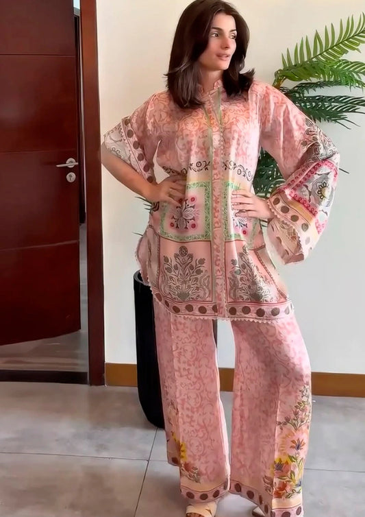 Women Floral Kurta Pant Set