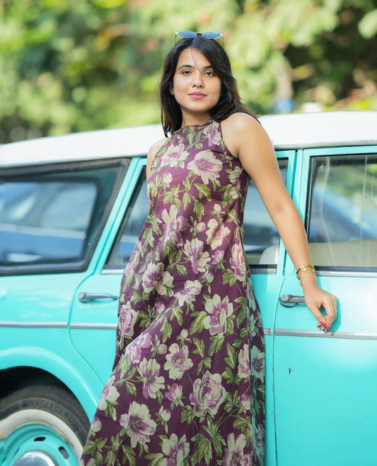 Women’s Pure Cotton  Kurti  Pant-Set – Office Wear