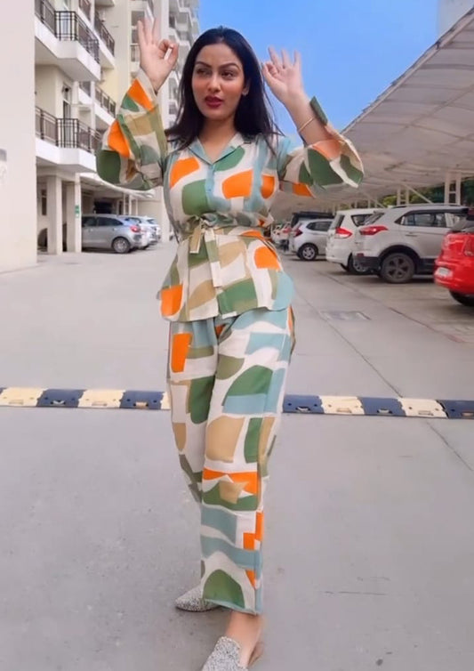 Premium Cotton Co-ord Set – Pure SULB Digital Print