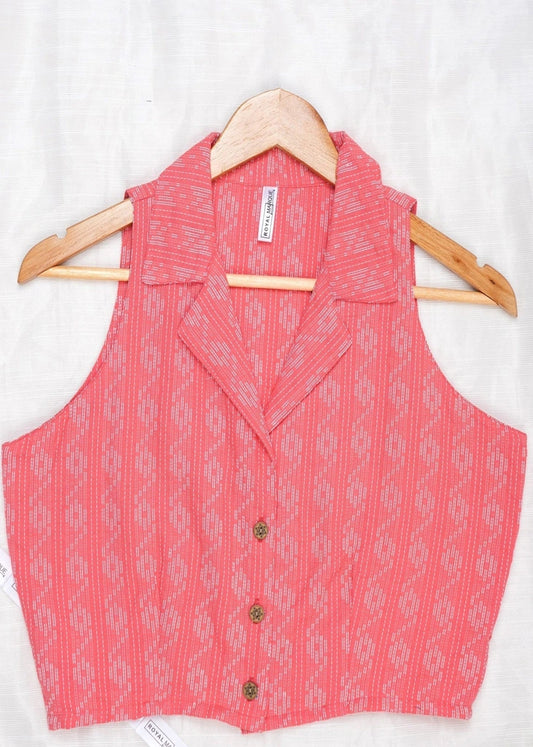 Women’s Pure Cotton Blouson Top
