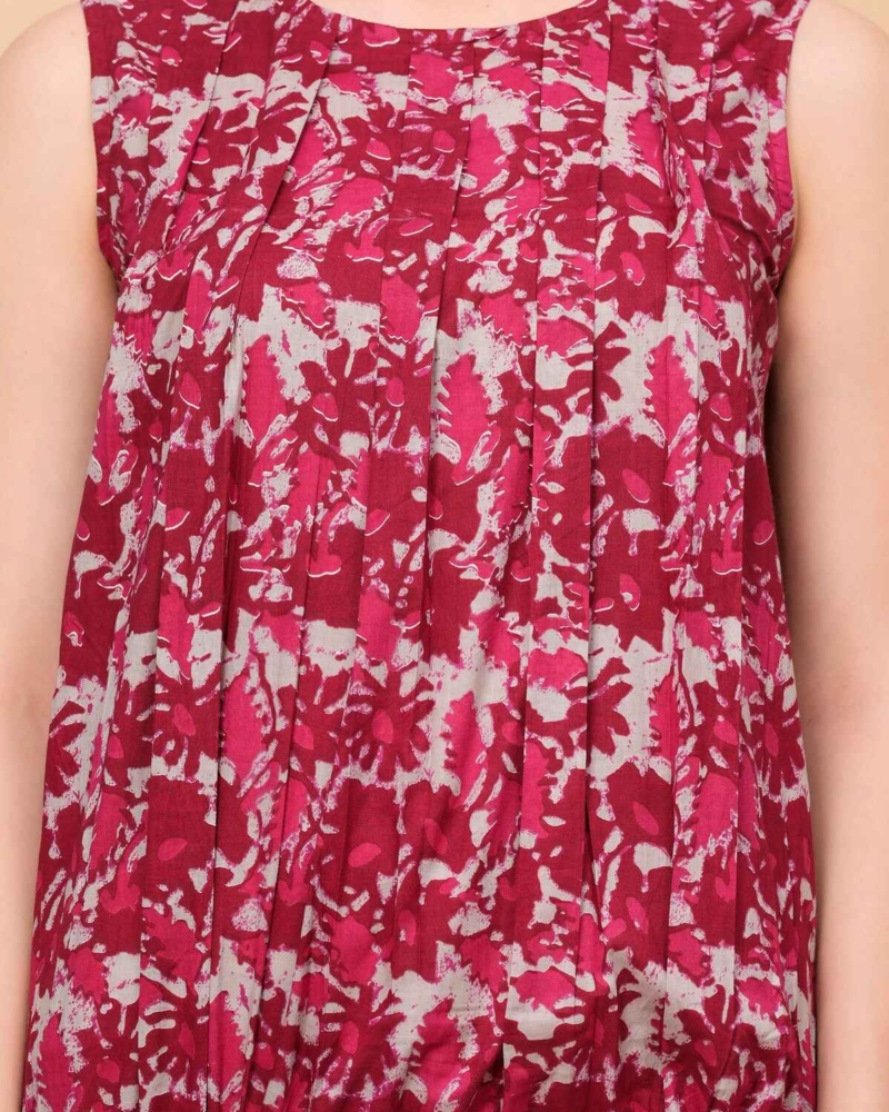 Floral Print Belt Top #BT1 - Image 11