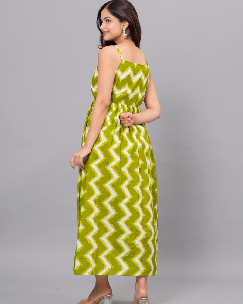 Palomar Green Dress - Image 5