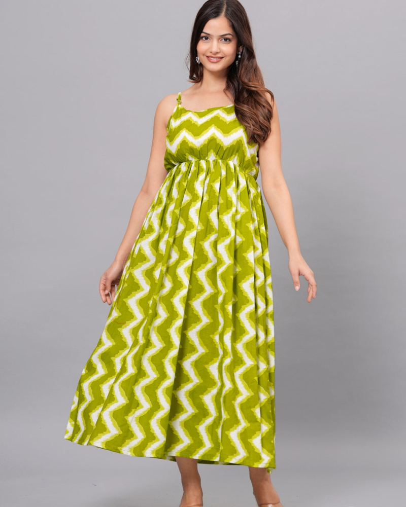 Palomar Green Dress - Image 4