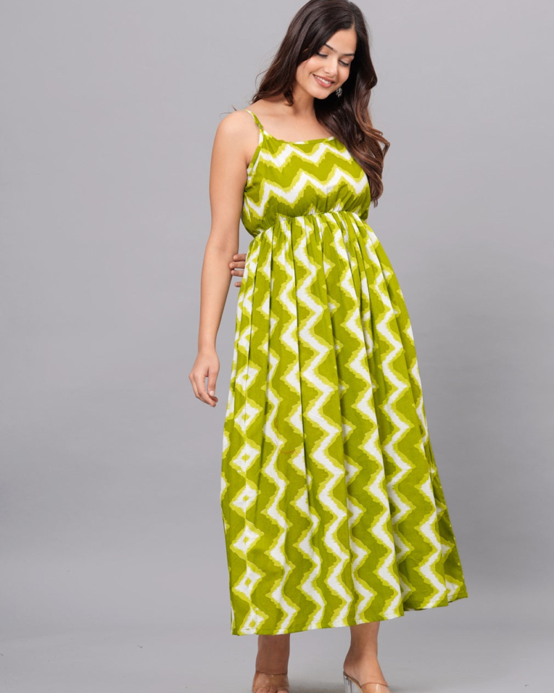 Palomar Green Dress - Image 6