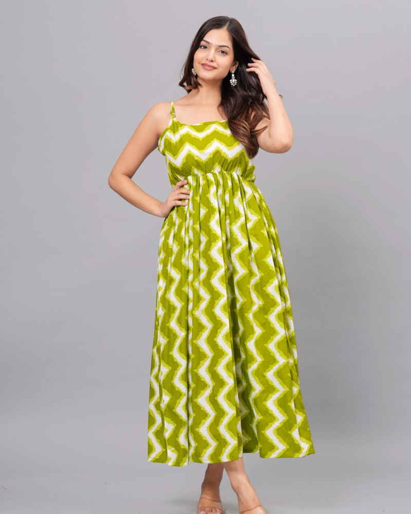 Palomar Green Dress - Image 7