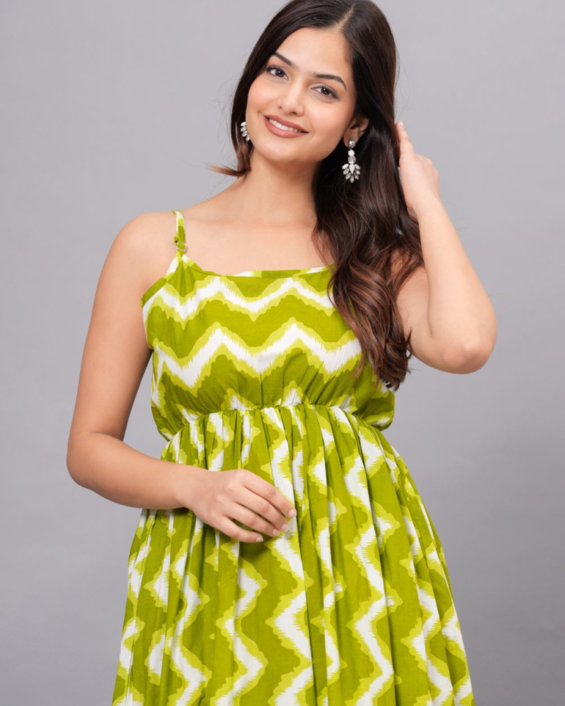 Palomar Green Dress - Image 11