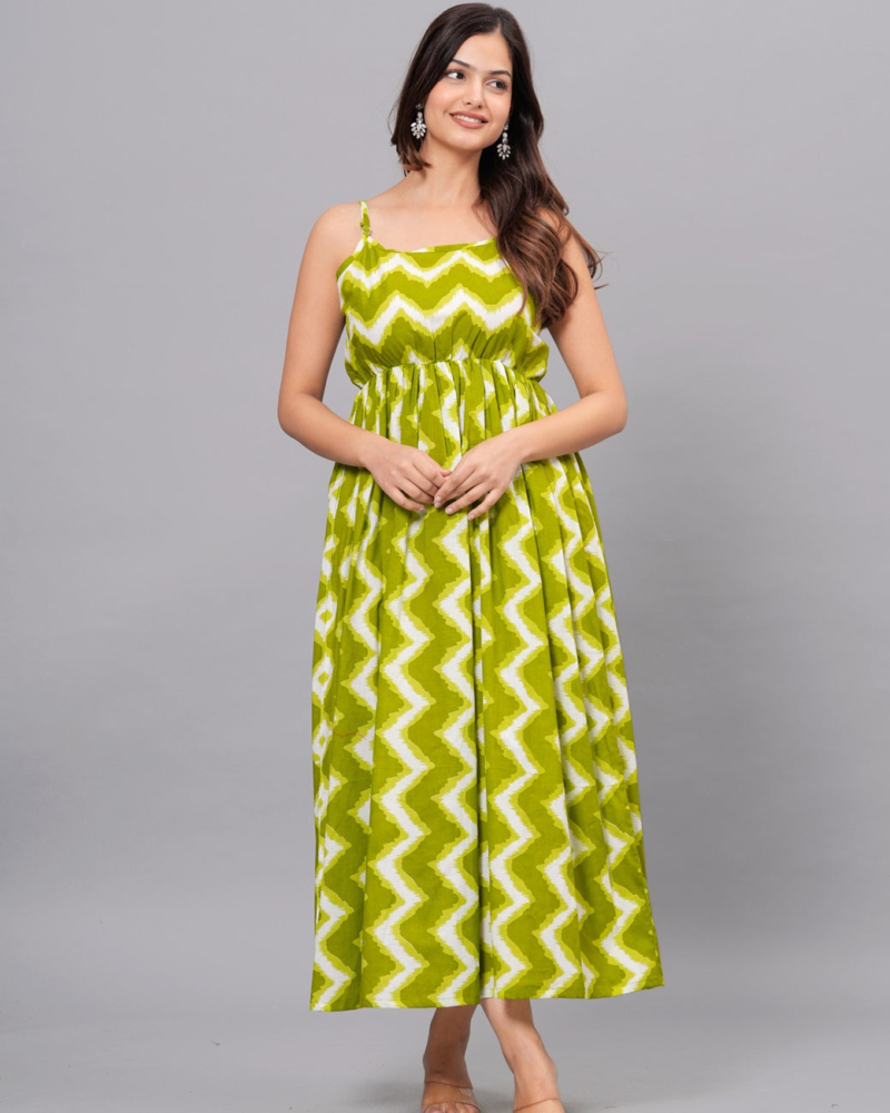 Palomar Green Dress - Image 8